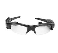 VBESTLIFE Occhiali da Sole Bluetooth, Cuffie per Occhiali da Sole Musicali Wireless con Protezione Polarizzata, Design Sportivo Unisex, per Guidare, Viaggiare, All'aperto(Trasparente)