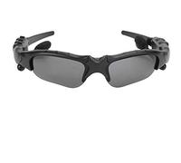 VBESTLIFE Occhiali da Sole Senza Fili Bluetooth, Occhiali Intelligenti 5.0 Bluetooth Polarizzati Occhiali da Guida Sportivi con Auricolari Stereo(Nero)