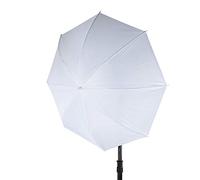 VBESTLIFE Ombrello Traslucido, Ombrello Morbido Bianco per Diffusore di Luce Fotografico, Diffusore Flash Softbox da 33 Pollici con 8 Stecche Metalliche, Softlight da Studio per Ammorbidire le Ombre