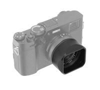 VBESTLIFE Paraluce Quadrato per Fotocamera X100VI, con Struttura in Lega di Alluminio, Interno con Finitura Opaca per Bloccare la Luce, Installazione Filettata