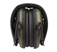 VBESTLIFE Paraorecchie da tiro, Sport Amplificazione del Suono Paraorecchie per tiro elettronico Paraorecchie da Caccia antirumore(Army Green)