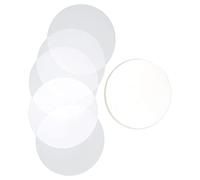 VBESTLIFE Pellicola Protettiva per Badge Trasparente da 100 Pezzi, Materiale PVC, Protezione del Modello, Ampia Applicazione (58MM)