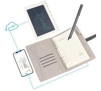 VBESTLIFE Penna Intelligente con Tablet per Scrittura di Notebook e LCD, Sync Pen Bluetooth 5.0 Penna Digitale OCR Wireless per Studenti, Uomo D'affari, Note Record (BLACK)