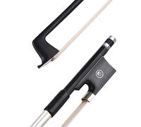 VBESTLIFE per Violino Durevole in Fibra di Carbonio con Bastone Rotondo, Suono Brillante, per Violino 3/4 per L'intrattenimento (per 4 4 violino)