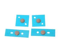 VBESTLIFE Piedini per Custodia Inferiore per Laptop per 3a/4a/5a Generazione, Piedini per Custodia Inferiore Rotonda di Ricambio Antiscivolo (Oro Rosa)