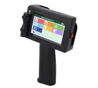 VBESTLIFE Pistola per Stampante a Getto D'inchiostro Portatile, Altezza di Stampa 0,08-0,5 Pollici, Codificatore a Getto D'inchiostro per Testo, Numeri, Simboli, Codici QR, Codici a Barre,