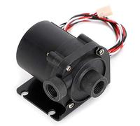 VBESTLIFE Pompa Acqua PC Brushless DC 12V 600L/H G1/4in Mini Pompa di Raffreddamento ad Acqua per Computer con Linea di velocità Uscita Acqua Sinistra