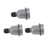 VBESTLIFE Portalampada E27 da 3 Pezzi Resistente all'acqua Buon Isolamento Termico Portalampada E27 in Ceramica Anti-scioglimento, Set da 3 Pezzi: il Set Contiene, Guscio Premium