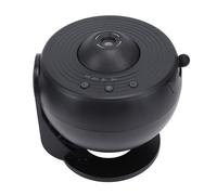 VBESTLIFE Proiettore Stellare per Camera da Letto, Proiettore Stellare con Immagini HD Light, Proiettore Planetario con 12 Film a Tema per Bambini, per Asilo Nido, Lampada da (BLACK)