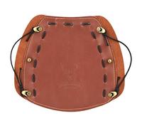 Vbestlife Protezione per Il Braccio in Pelle per tiro con L'Arco, Protezione per Guardia di Sicurezza del Braccio per tiro con L'Arco Leggero Regolabile per Attrezzature per tiro con L'Arco