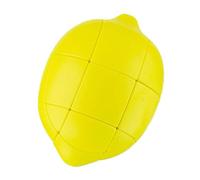 VBESTLIFE Puzzle di Frutta Colori Vivaci Materiale Plastico Premium Educazione Precoce Giocattoli Educativi per Bambini per la Casa (Limone)