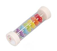 VBESTLIFE Rainmaker, Giocattolo Sensoriale con Scuotitore di Sonagli, Bastone della Pioggia in Legno Giocattoli Musicali per Bambini per Bambini Piccoli di 6 7 8 9 10 Mesi Regalo (L)