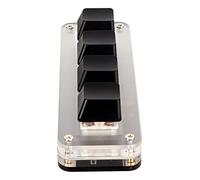 VBESTLIFE Red Switch Macro Keyboard Manopole Ergonomiche Personalizzate Mini Tastiera USB per PC (4 Chiavi)