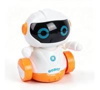 VBESTLIFE Robot Che Segue la Linea, Giocattolo Interattivo con Effetti Sonori e Aspetto da Cartone Animato, per Bambini e Bambine, per Stimolare il Pensiero Logico e la creatività.