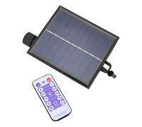 VBESTLIFE Scatola di Controllo della Stringa Luminosa Solare, Controller Sostitutivo con Telecomando, Crepuscolo Automatico all'alba per Luci 100/200 LED, 8 modalità Dimmer a 4 Livelli, Resistente