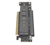 VBESTLIFE Scheda Adattatore PCIe a M.2 Array SSD M Key con Larghezza di Banda Estrema Rapida Espansione dello Spazio di Archiviazione