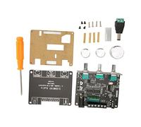 VBESTLIFE Scheda Dell'amplificatore del Suono, Modulo Amplificatore di Potenza Bluetooth 5.1 da DC 9 a 24 V, Scheda Dell'amplificatore del Suono di Regolazione della Manopola HiFi a 2.1 Canali