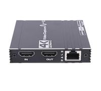 VBESTLIFE Scheda di Acquisizione Video USB 4K HDMI Passa Attraverso 1080p 60fps con Porta RJ45, per Lo Streaming di Giochi/DSLR/Conferenza su Wins/Linux/Android