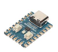 VBESTLIFE Scheda di Sviluppo Mini Microcontrollore RP2040, Dual Core ARM Cortex M0+ 133 MHz, 29 GPIO 2 MB Flash, Mezzo Foro Saldabile, Tipo C per Python C++