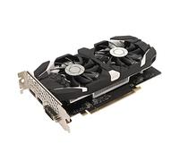 VBESTLIFE Scheda Grafica 1050TI 4G, GPU GDDR5 128bit, Scheda Video da Gioco per Computer Desktop PCIE 3.0 X16 con Porte HDMI, DP, DVI, Doppia Ventola di Raffreddamento