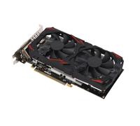 VBESTLIFE Scheda Grafica 580, Schede Grafiche per Giochi per Computer GDDR5 da 256 Bit 8 GB con DP, HDMI, DVI, 16 PCI Express 3.0, Supporto 4K a 60 Hz HD, Doppie Ventole, per
