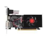 VBESTLIFE Scheda Grafica da 1 GB, GPU DDR3 a 64 Bit, Scheda Video da Gioco PCIE 2.0 16X da 500 MHz, Scheda Grafica per Computer Desktop con Porte HDMI, VGA, DVI