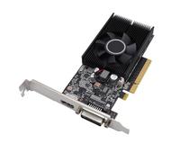 VBESTLIFE Scheda Grafica GT1030 4GB, DDR4 GPU a 64 Bit, Scheda Video da Gioco PCIE 3.0 X4, Scheda Grafica per Computer Desktop con HDMI, Porte DVI D