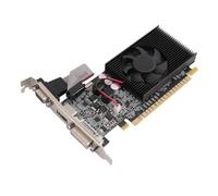 VBESTLIFE Scheda Grafica GT710 DDR3 a 64 Bit da 2 GB, 2560X1600, PCI Express 2.0 16X, Scheda Grafica a Basso Profilo con Ventola Singola Supporta DirectX 11