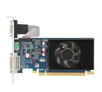 VBESTLIFE Scheda Grafica per PC, Scheda Grafica HD6450 2G DDR3 a 64 Bit con Slot PCI Express 3.0, per Computer Desktop da Ufficio
