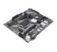 VBESTLIFE Scheda Madre per Computer Desktop, CPU LGA 1200 di Decima Generazione con 2 Slot DDR4 64 GB Max 4 Interfacce SATA, per Giochi e Intrattenimento Domestico