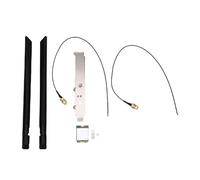 VBESTLIFE Scheda Wireless WiFi 6E, Tripla Banda 160 MHz 2.4G/5G/6GHz, Scheda WiFi M.2, Bluetooth 5.3, Supporto per MU MIMO e 1024QAM, Doppia Antenna da 8 DB