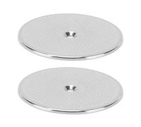 VBESTLIFE Schermi Doccia per Macchina da caffè da 2 Pezzi 57,3 Mm, Schermo per Distribuzione Acqua in Acciaio Inossidabile 304 per BEZZERA 5470501 14.00362 MAG 210025