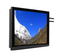 VBESTLIFE Schermo per PC a Pannello Industriale, Display per PC a Pannello Industriale Incorporato da 15,6 Pollici, Computer a Pannello Touch Screen Industriale Capacitivo, 6xUSB3.0,