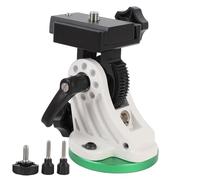 VBESTLIFE Sede di Regolazione della Latitudine, Cuneo Equatoriale in Lega di Alluminio per L'accessorio per Telescopio Astronomio, con Angolo Regolabile a 90 ° e Filo da 3/8 Pollici