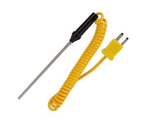 VBESTLIFE Sensore Termocoppia di Tipo K Dal Funzionamento Semplice con Impugnatura Isolata per Test Rapidi della Temperatura (Termocoppia sonda di temperatura)