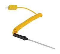 VBESTLIFE Sensore Termocoppia di Tipo K Isolato Ad Alta Precisione per Test di Temperatura, Rilevamento di Gas e Liquidi (Termocoppia sonda di temperatura)