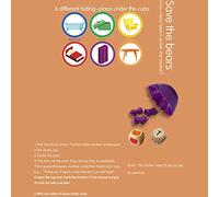 VBESTLIFE Set Educativo di Orsetti Contando Arcobaleno con Carte attività e Scatola Portaoggetti per L'apprendimento della Matematica, per Asili Nido, Scuole Materne e Scuole Elementari, Materiale