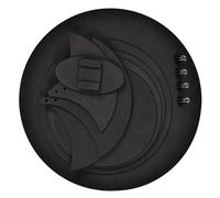 VBESTLIFE Set Silenziatore per Batteria Pad per Esercitarsi Silenzioso per Grancassa Piatti 10 Pezzi Schiuma di Gomma Nera Spessore 5 Mm per Esercitarsi con la Batteria