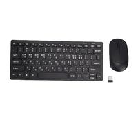 VBESTLIFE Set Tastiera e Mouse Coreana, Combinazione Wireless a 78 Tasti con Design a Prova di Schizzi, Plug and Play 2.4G, per PC e Laptop