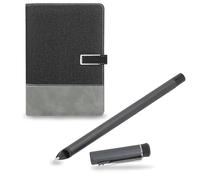 VBESTLIFE Smart Pen e Notebook, Set di Scrittura SmartPen BT, Supporto OCR, Sincronizzazione in Tempo Reale per la Digitalizzazione, la Memorizzazione e la Condivisione di Note di Carta (Patchwork