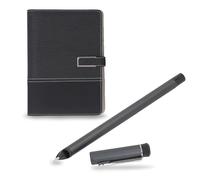 VBESTLIFE Smart Pen e Notebook, Set di Scrittura SmartPen BT, Supporto OCR, Sincronizzazione in Tempo Reale per la Digitalizzazione, la Memorizzazione e la Condivisione di Note di Carta (Patchwork