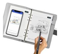 VBESTLIFE Smart Pen Notebook Set con Sincronizzazione in Tempo Reale e OCR, BT 5.0 Digital Notebook per lo Studio, la Riproduzione di Archiviazione Offline e Scrittura a Mano per IOS (Patchwork