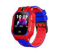 VBESTLIFE smartwatch per bambini, ragazzi e ragazze, impermeabile per bambini con chiamata bidirezionale, touch screen, fotocamera, gioco matematico, sveglia, per bambini dai 3 ai 12 anni e (rosso)