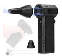 VBESTLIFE Spolverino Ad Aria Compressa, Mini Ventilatore Turbo, Spolverino Elettrico Senza Fili da 13000 Giri/min per la Pulizia della Tastiera del PC, Soffiatore a Getto (Turboventola canalizzata