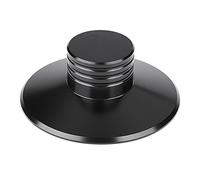 Vbestlife Stabilizzatore di peso in alluminio per dischi in vinile LP Nero