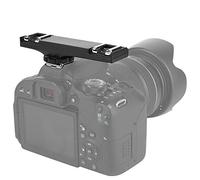 Vbestlife - Staffa per flash Speedlite Dual Hot Shoe compatibile per fotocamere Nikon e Canon I-TTL e SLR (per Canon)