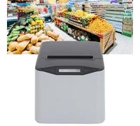 VBESTLIFE Stampante Termica per Ricevute, Stampante Termica per Ricevute USB da 80 Mm, Stampante da Cucina per Ristorante con Supporto Taglierina Automatica Cassetto Contanti, (Spina