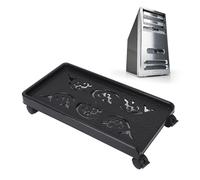 VBESTLIFE Stand per Torre del Computer, Supporto per CPU Addensato con 4 Ruote a Rotolamento, Fino a 30 Kg, Si Adatta Alla Maggior Parte del PC Sotto, 18.11x9.65x3.15in