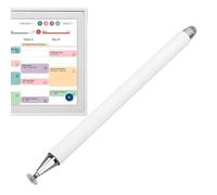 VBESTLIFE Stilo e Supporto per Calendario Skylight da 15 Pollici, Penna Stilo 2 in 1 Ad Alta Precisione e sensibilità con Punte a Rete e a Disco (WHITE)
