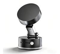 VBESTLIFE Supporto Magnetico per Telefono da Auto, Supporto Pieghevole Regolabile a 360°, per Telefoni, Cruscotto, Casa, Ufficio, Palestra, Cucina (BLACK)